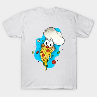 Cute pizza chef. T-Shirt